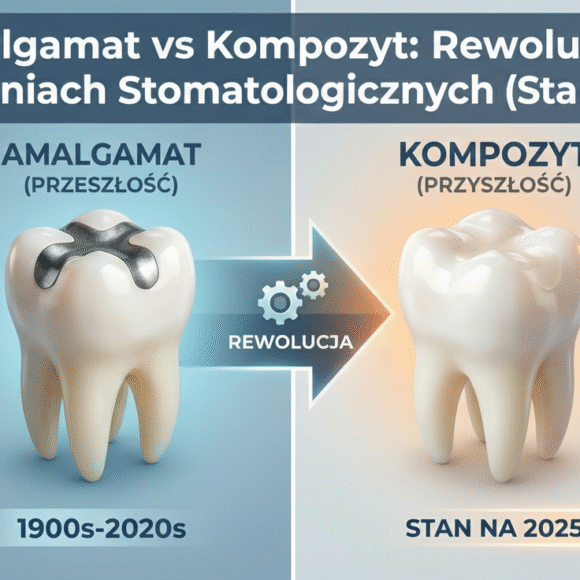 Amalgamat vs Kompozyt: Rewolucja w Wypełnieniach Stomatologicznych (Stan na 2025)